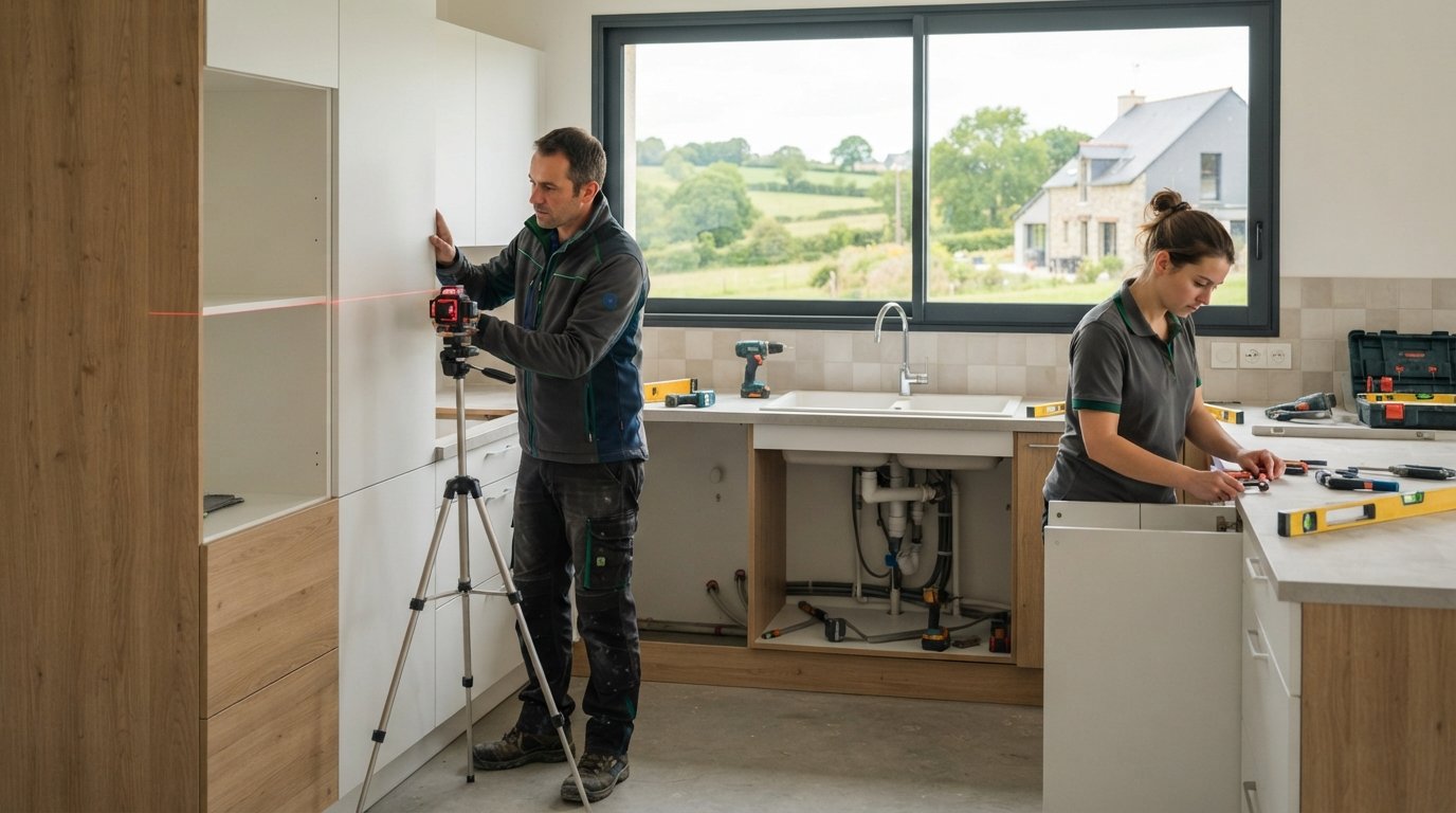 Installateur de cuisine Leroy Merlin à Vern-sur-Seiche : guide d'achat et pose artisanale
