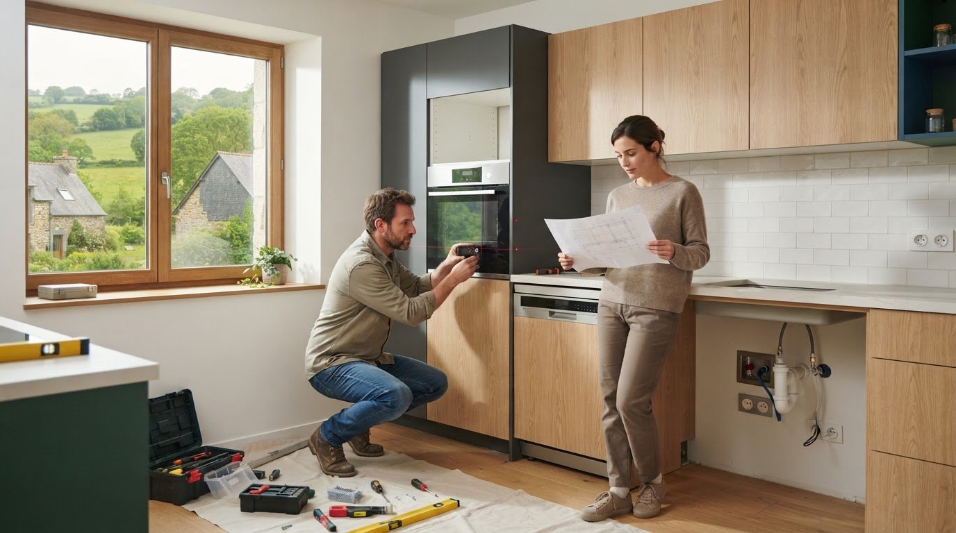 Installation d’électroménager encastrable à Pacé : les étapes pour bien préparer votre projet