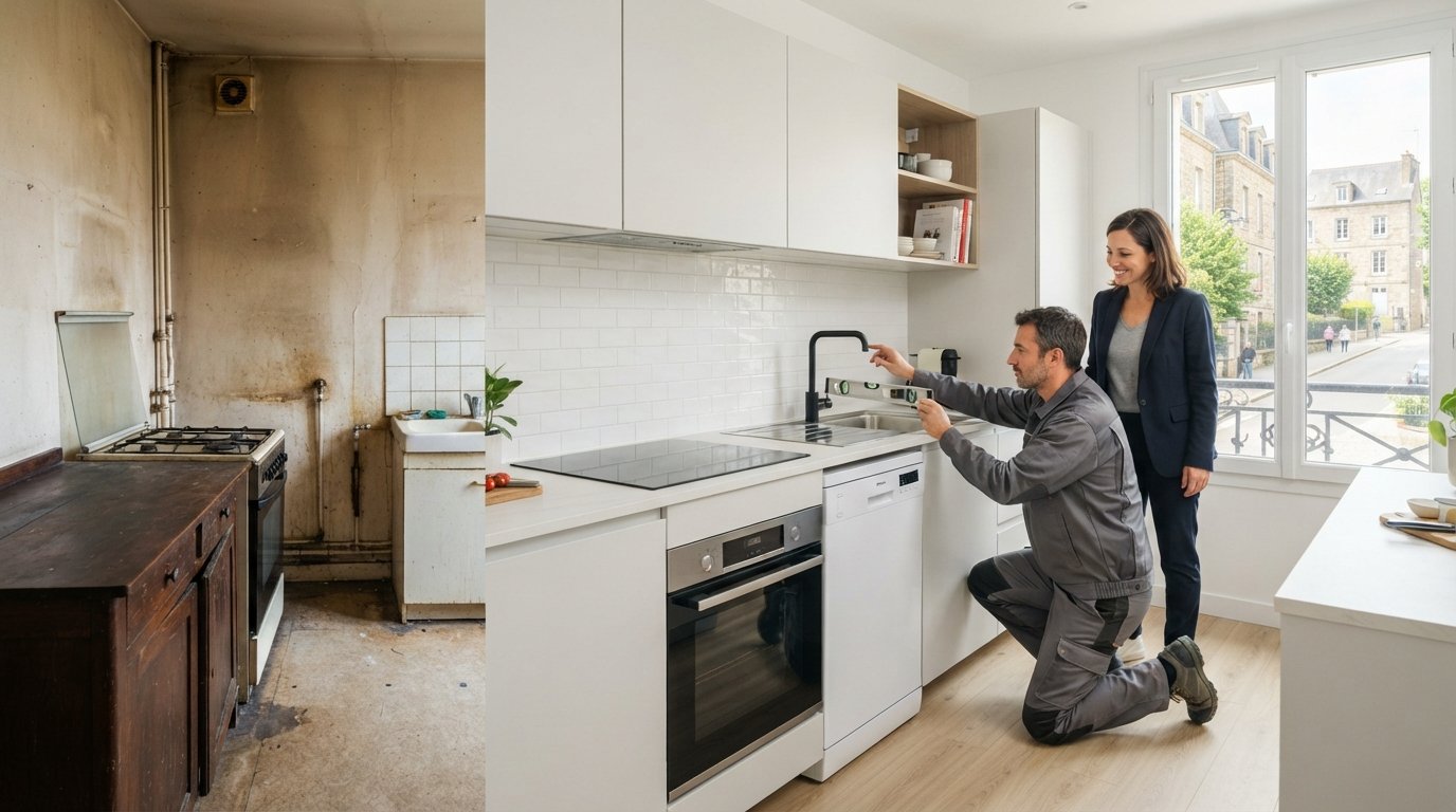 Rénovation appartement avant location à Rennes : La check-list complète 2026