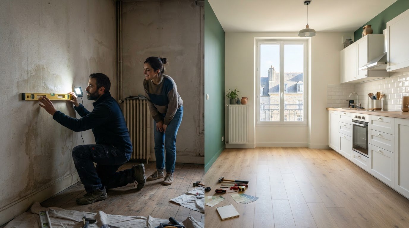 Rafraîchissement d’appartement à Rennes : les étapes pour repartir sur de bonnes bases