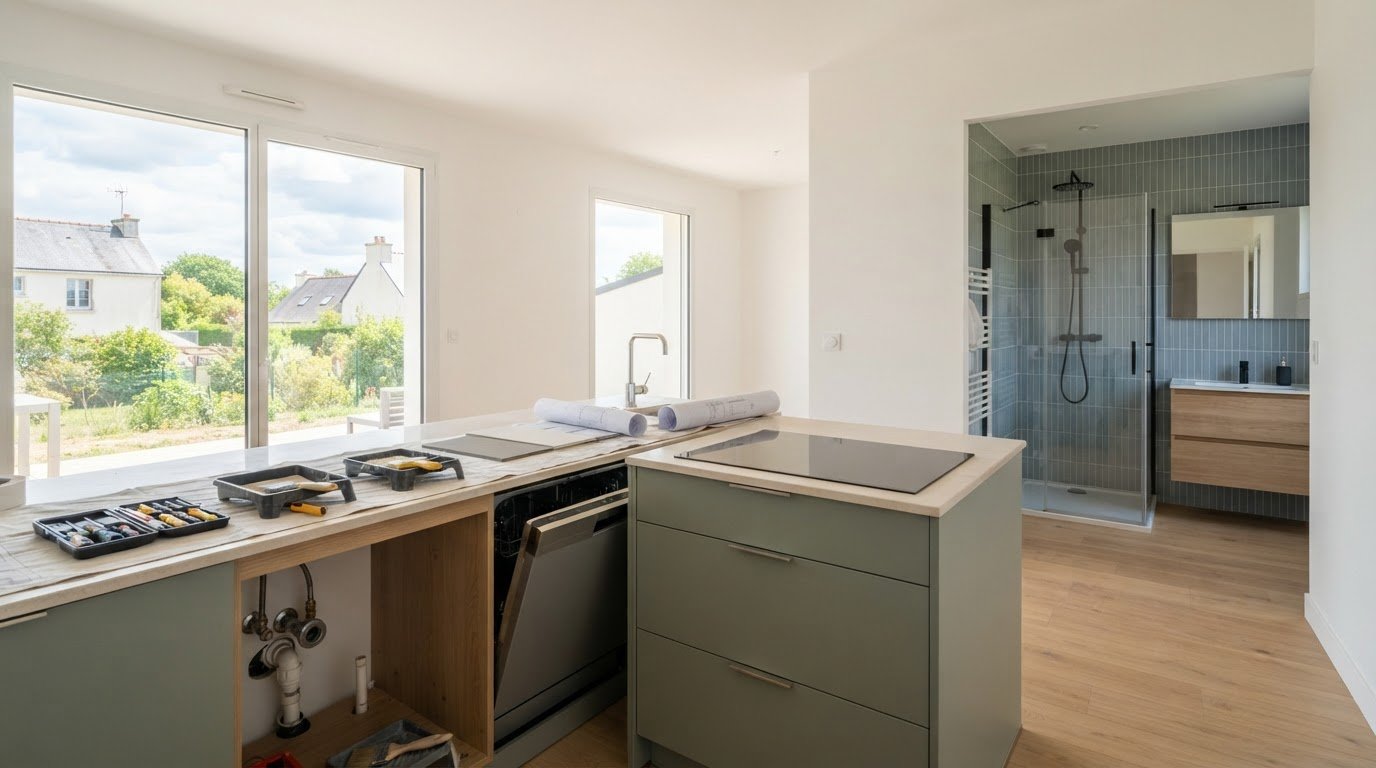 Travaux de finition maison neuve à Rennes : le guide pour bien choisir